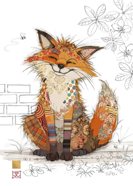 Bug Art Frankie Fox Card
