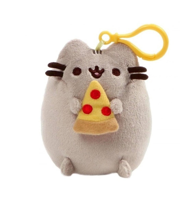 Pusheen Backpack Clip Pizza