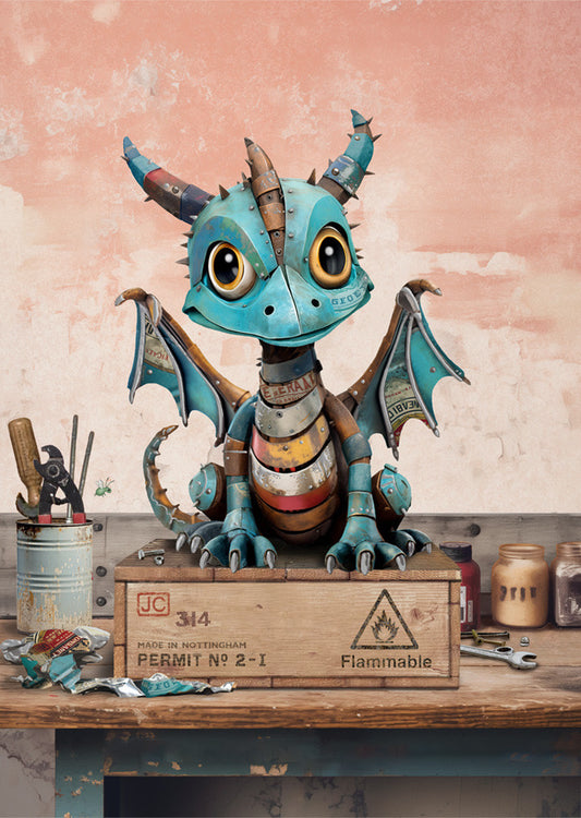 Bug Art Scrap Dragon