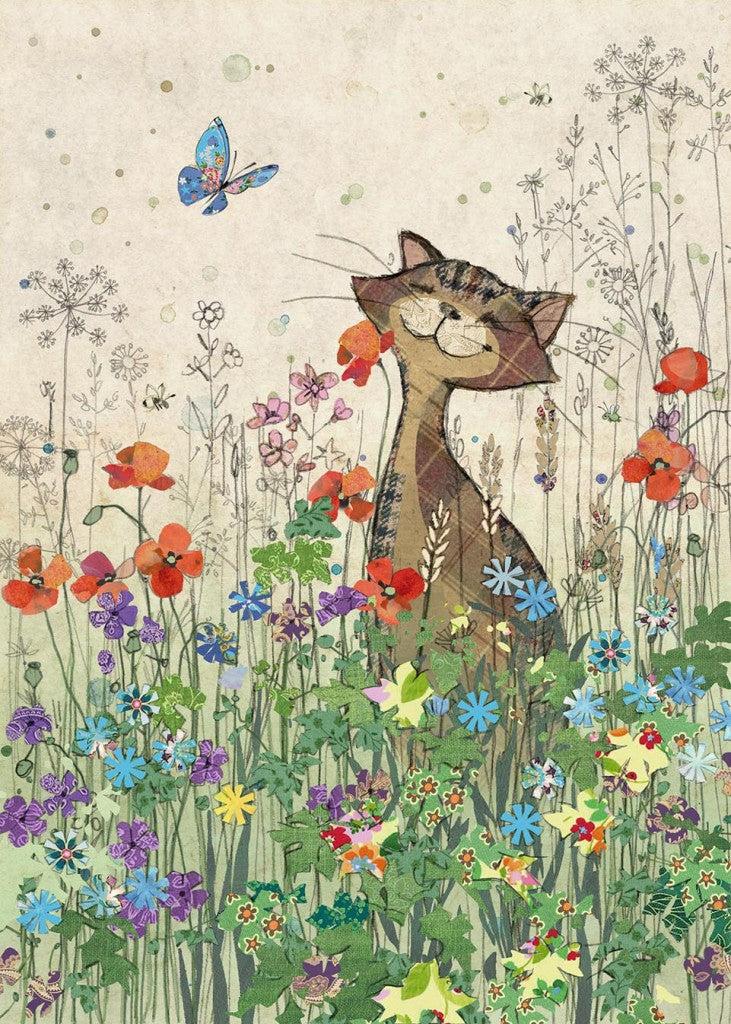 BA Cat Meadow Card