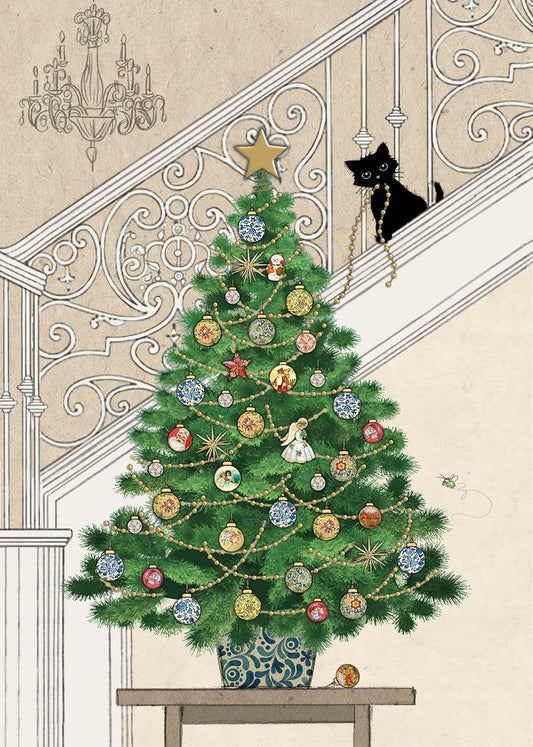 BA Tree Kitty Card