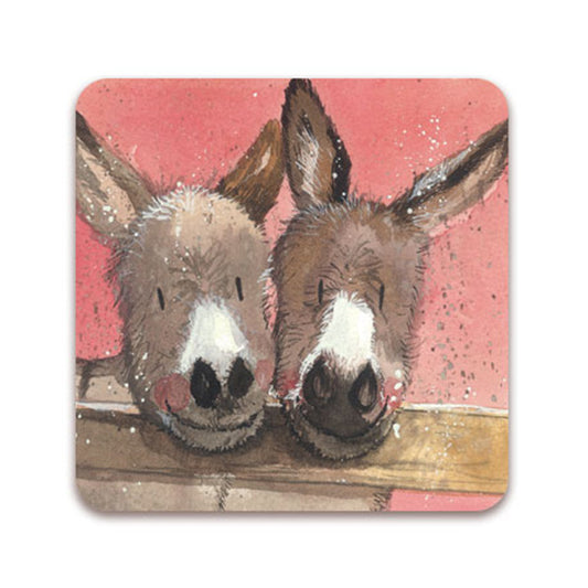 Joe And Hilda Donkey Magnet