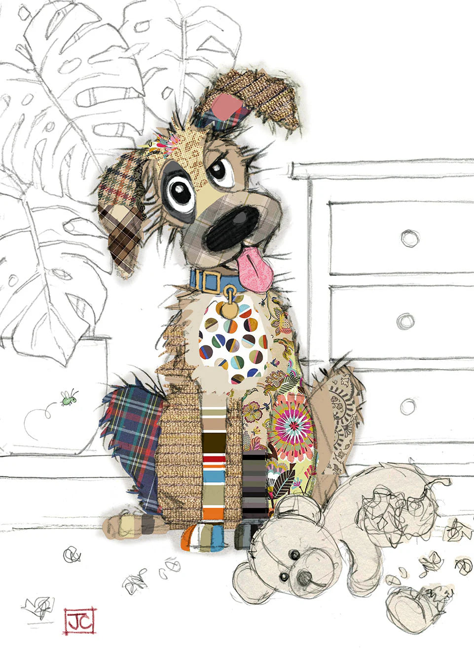 Bug Art Recycled Bag Murphy Mutt