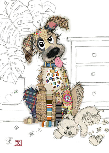 Bug Art Recycled Bag Murphy Mutt