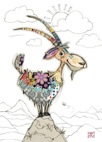 Bug Art Recycled Bag Gordon Goat