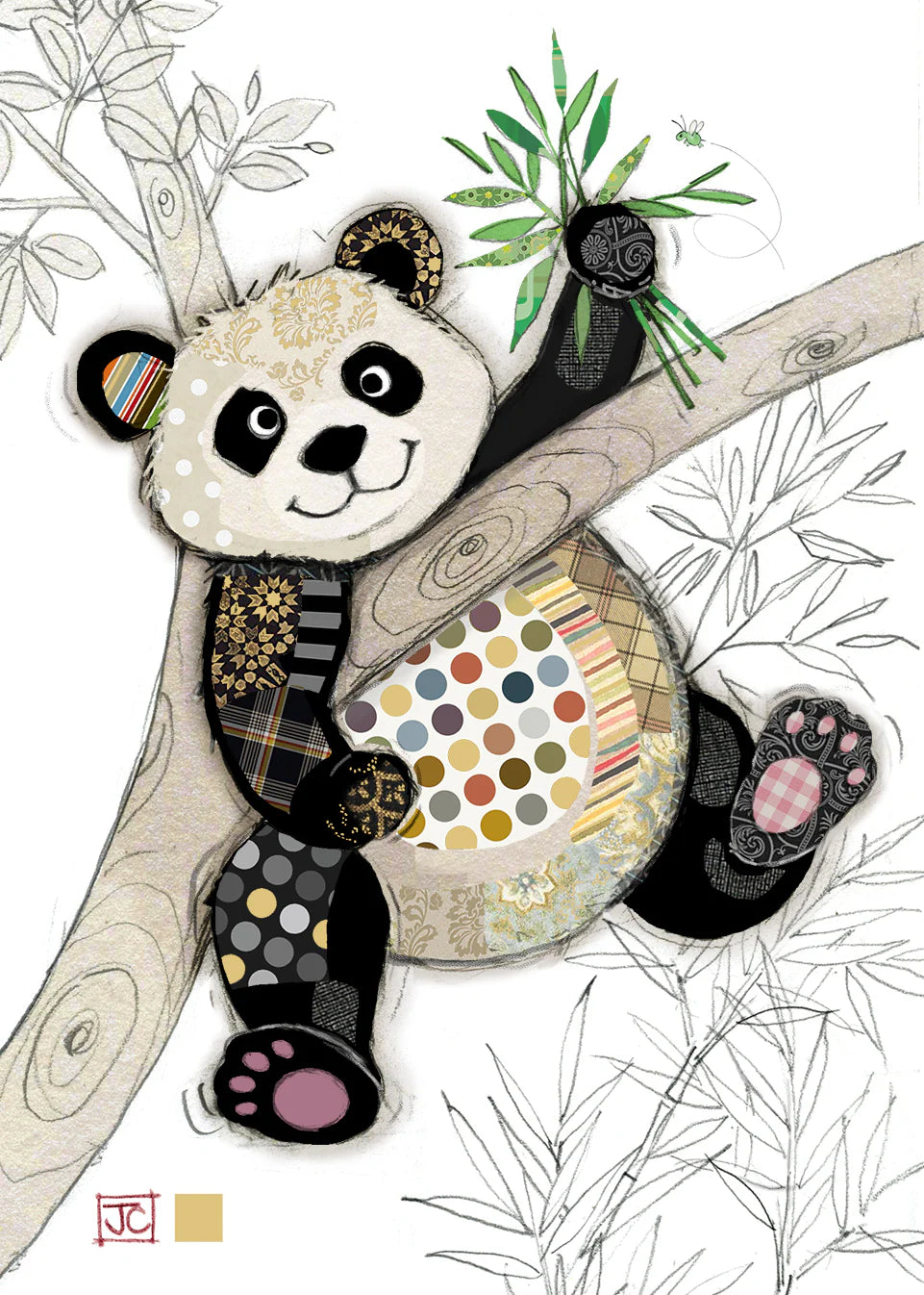 Bug Art Recycled Bag Po Zi Panda