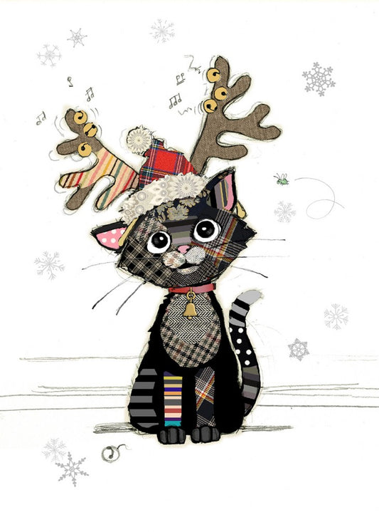 BA Kitten Antlers Card