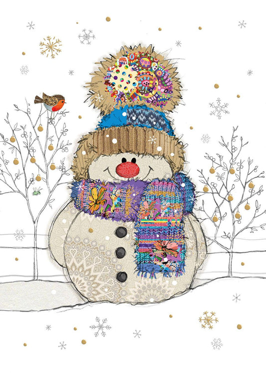 BA Snowman Card