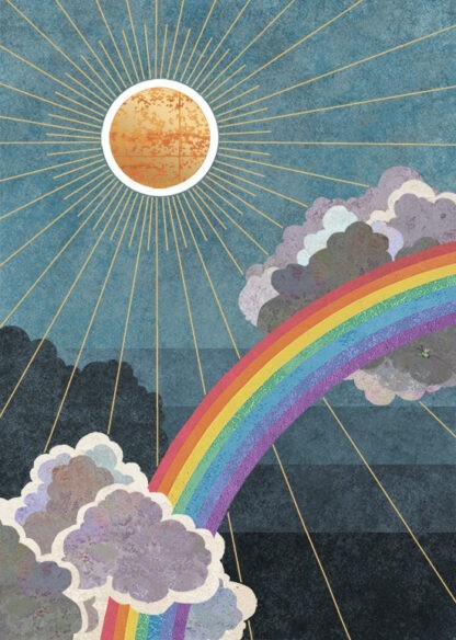 Bug Art Rainbow