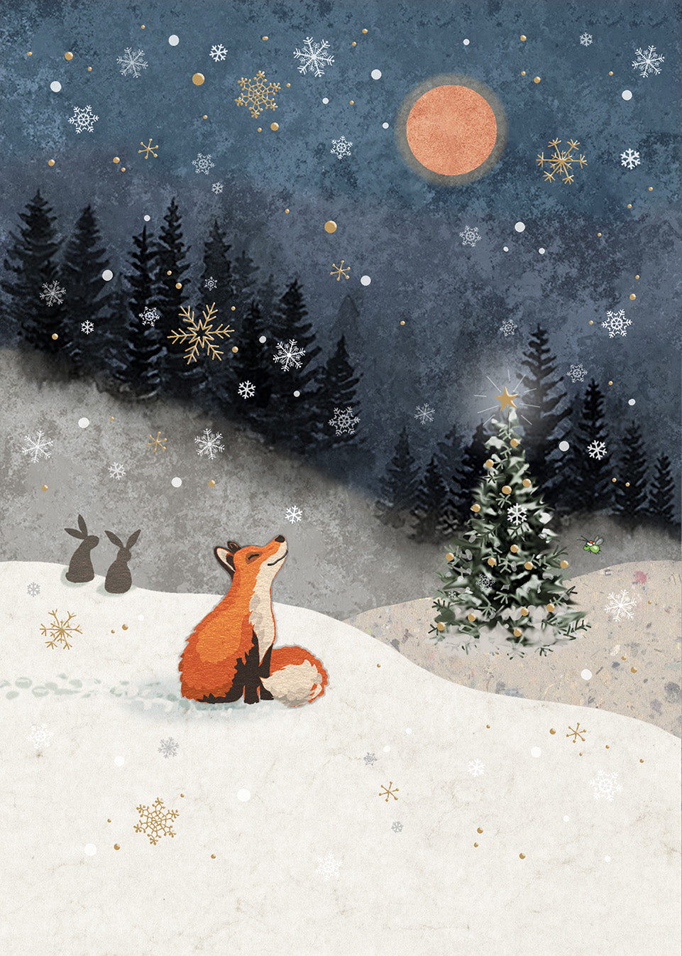 BA Snow Fox Card