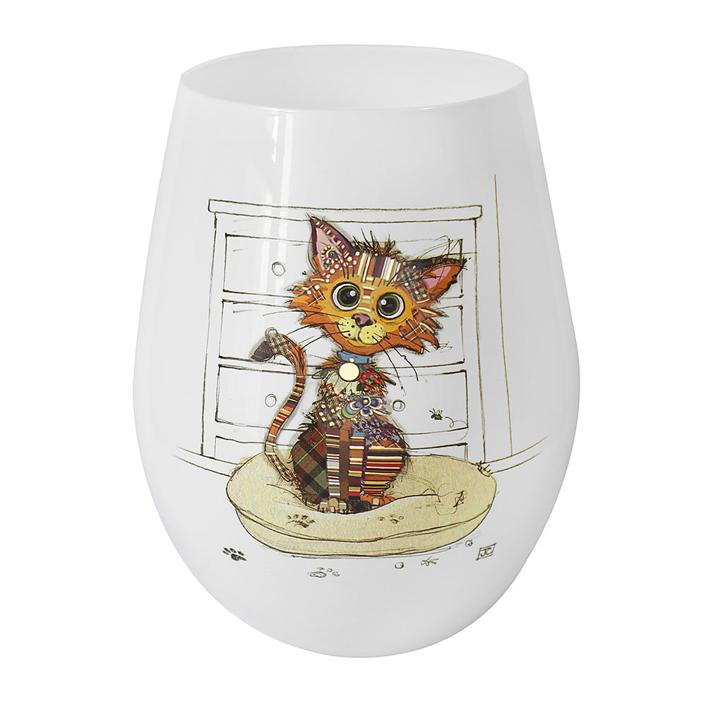 Kitten Stemless Glass