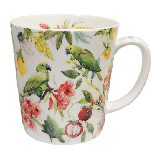 Mug Tropical Green Parrot