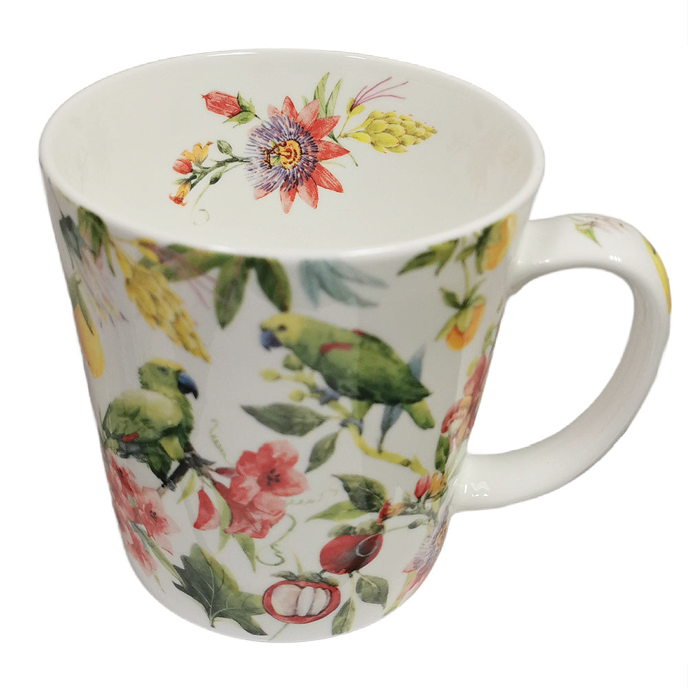 Mug Tropical Green Parrot