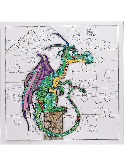 Dragon Puzzle Card