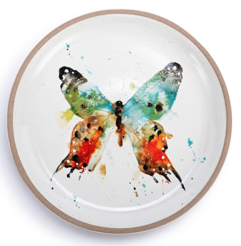 DC Snack Plate Butterfly