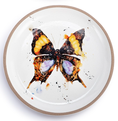 DC Snack Plate Butterfly