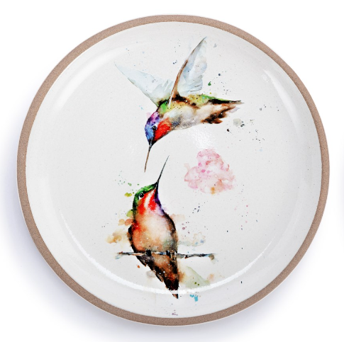 DC Snack Plate Hummingbird