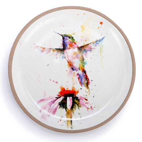 DC Snack Plate Hummingbird