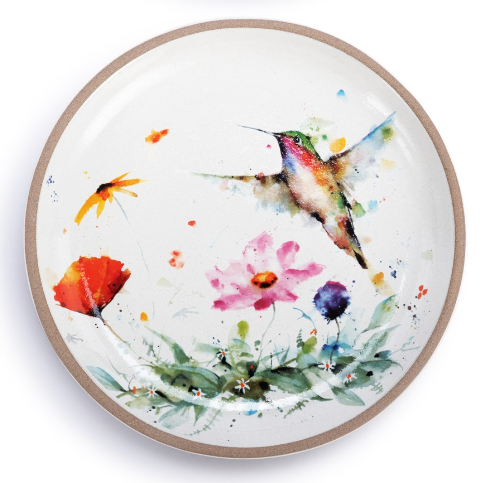 DC Snack Plate Hummingbird