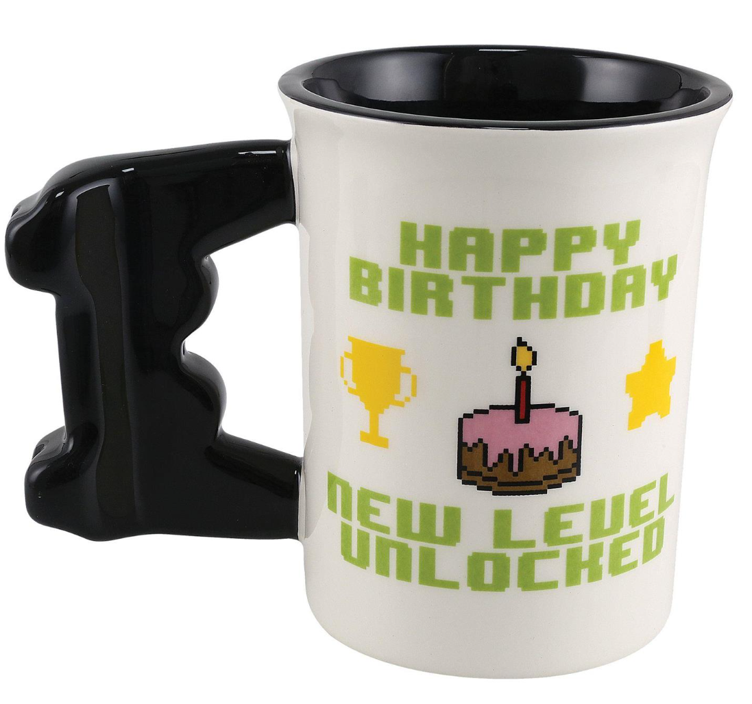 Level Up Game Birthday Mug