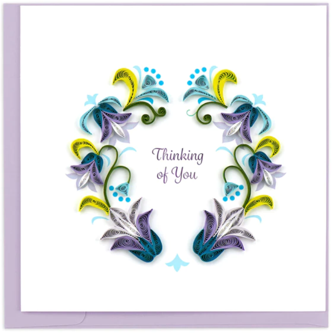 Quilled Thinking of You Greeting Card