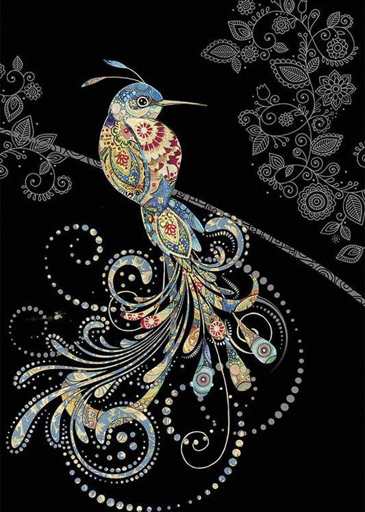Bug Art Bird of Paradise Card