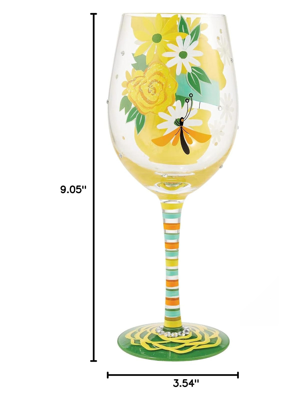 Best Friend Ever Wine Glass
