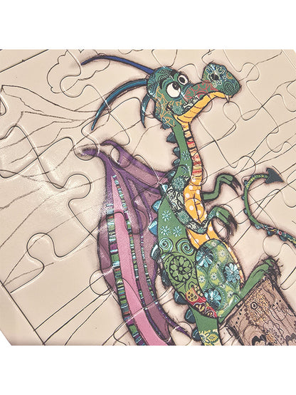 Dragon Puzzle Card