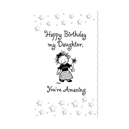 CHOIL My Daughter, You're Amazing Birthday Card