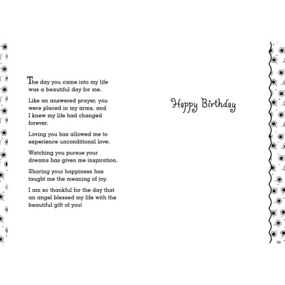 CHOIL Daughter, You Are A Gift Birthday Card