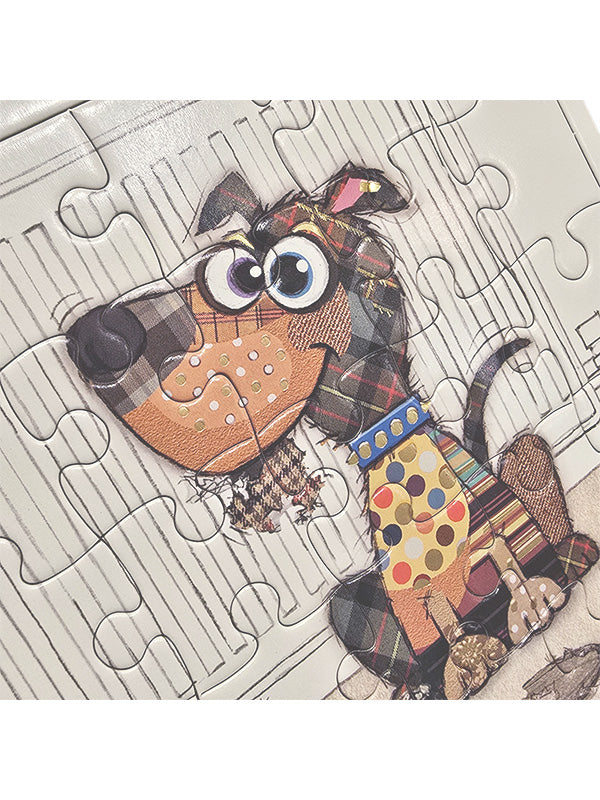 Dog Puzzle Card