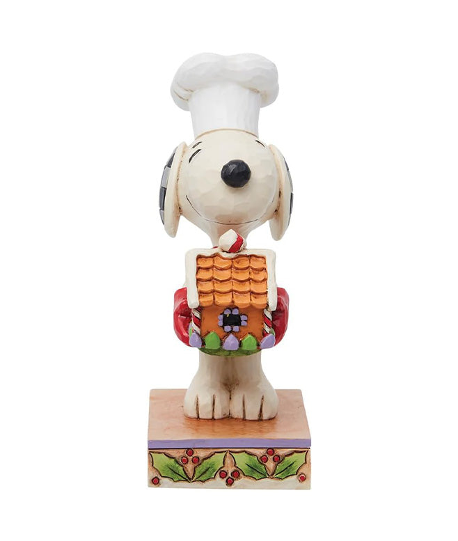 Snoopy with Gingerbread House