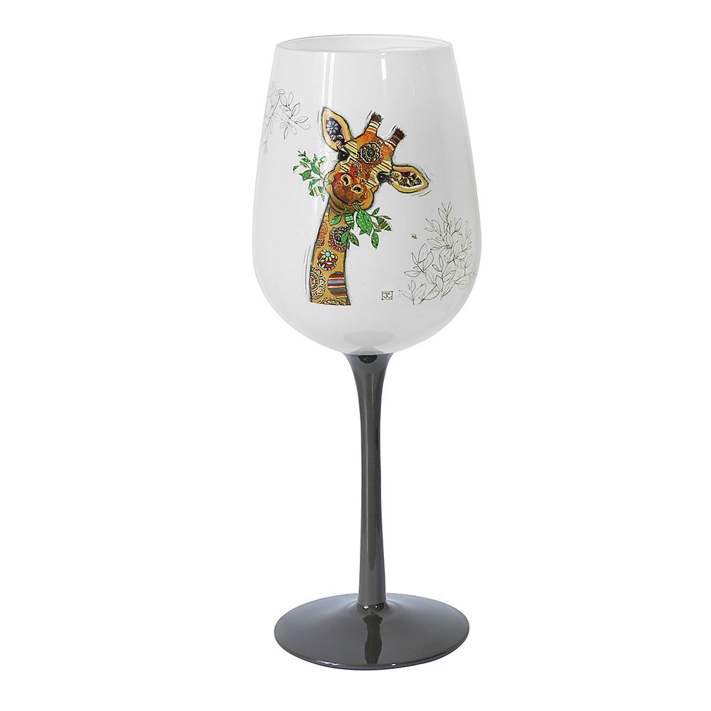 Giraffe Wine Glass