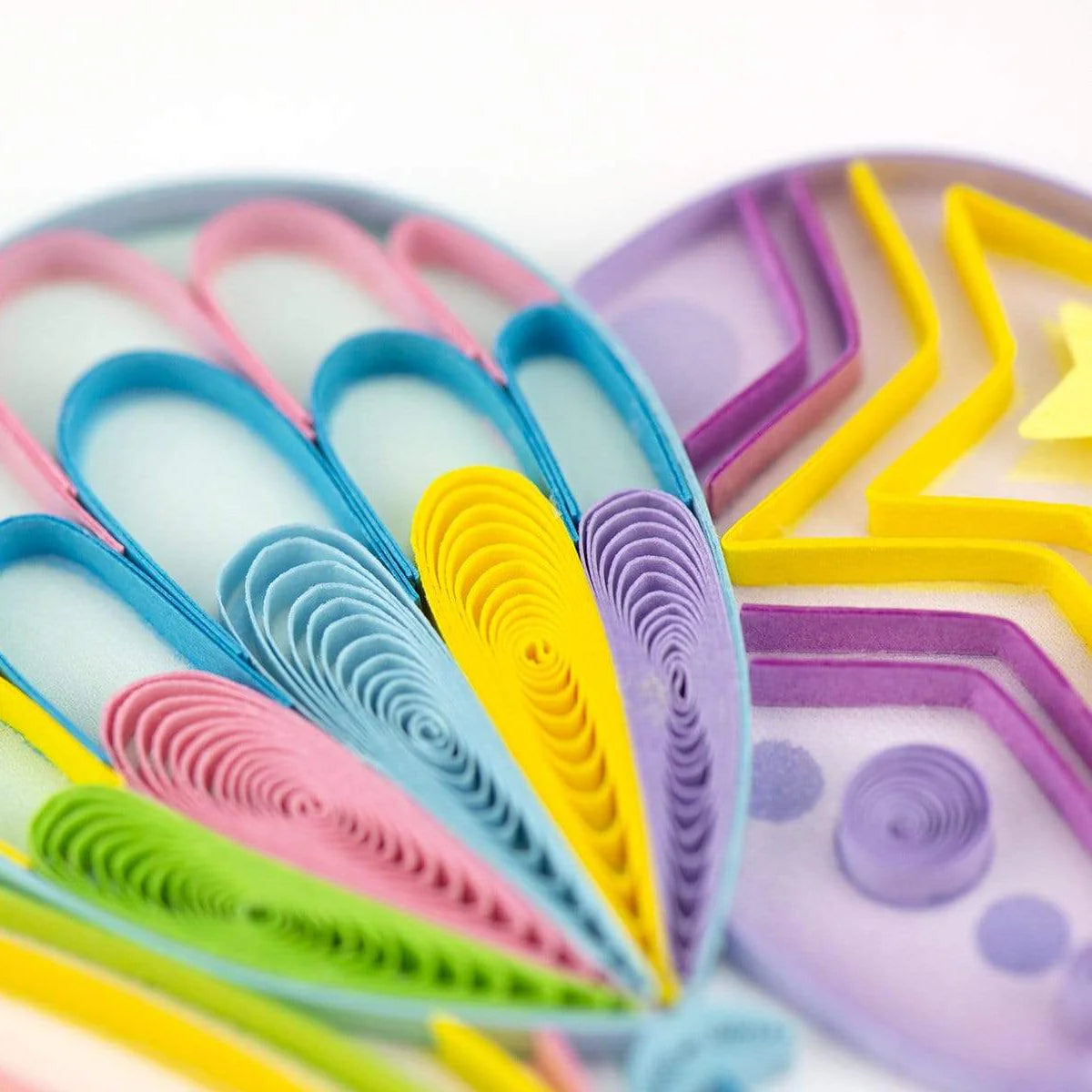 Quilled Balloon Surprise Birthday Card
