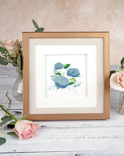 Quilled Wild Hydrangea Greeting Card