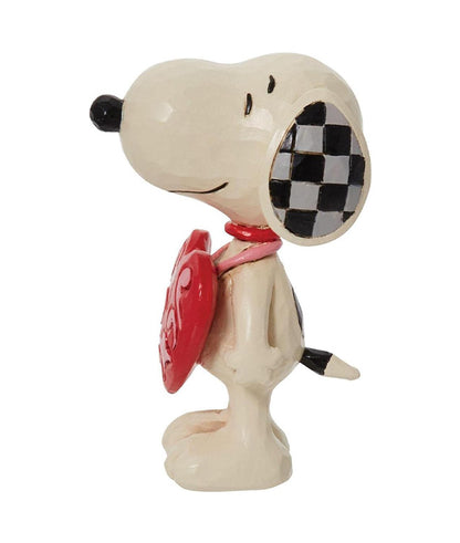 Snoopy Wearing Heart Sign