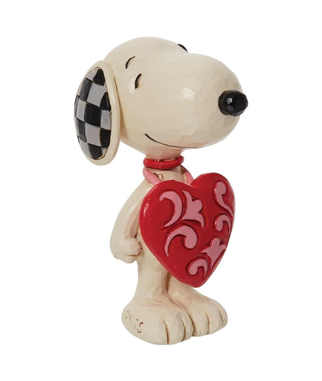 Snoopy Wearing Heart Sign