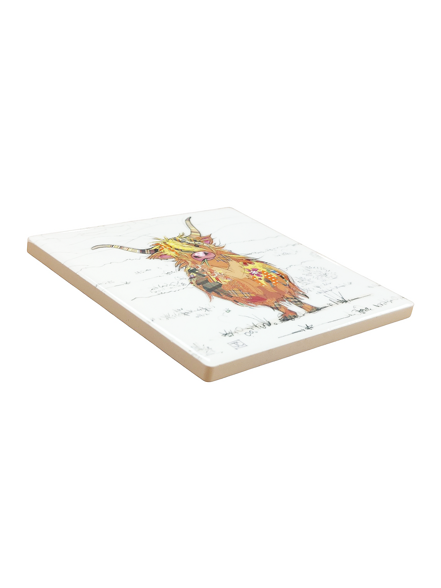 Highland Cow Coaster
