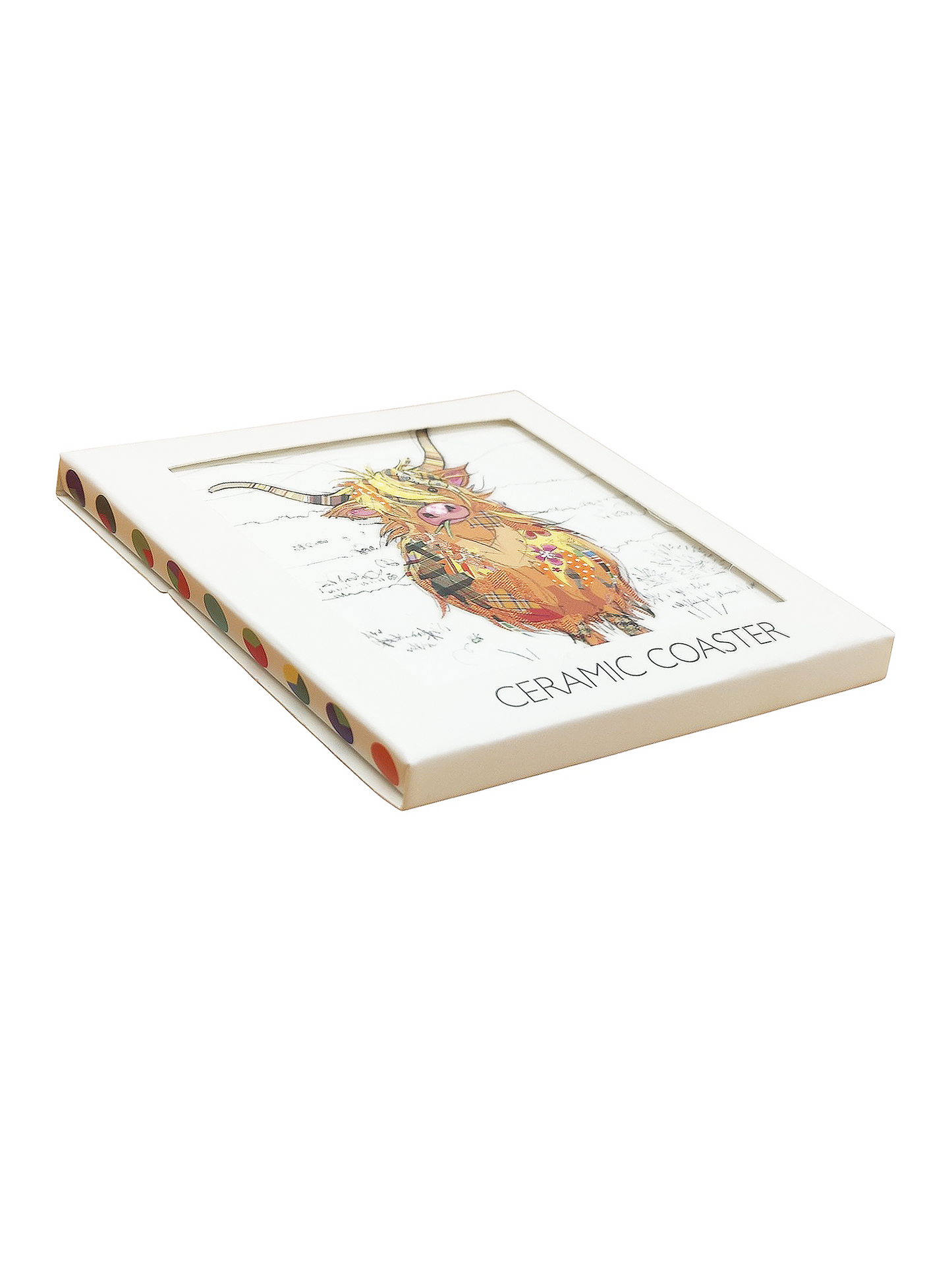 Highland Cow Coaster