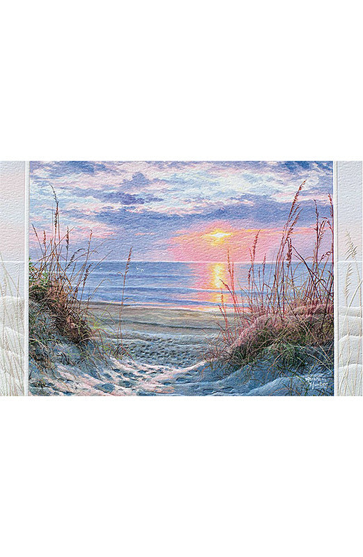 PP Birthday Card Myrtle Beach Sunrise