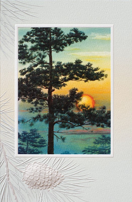 PP Birthday Card Sunset