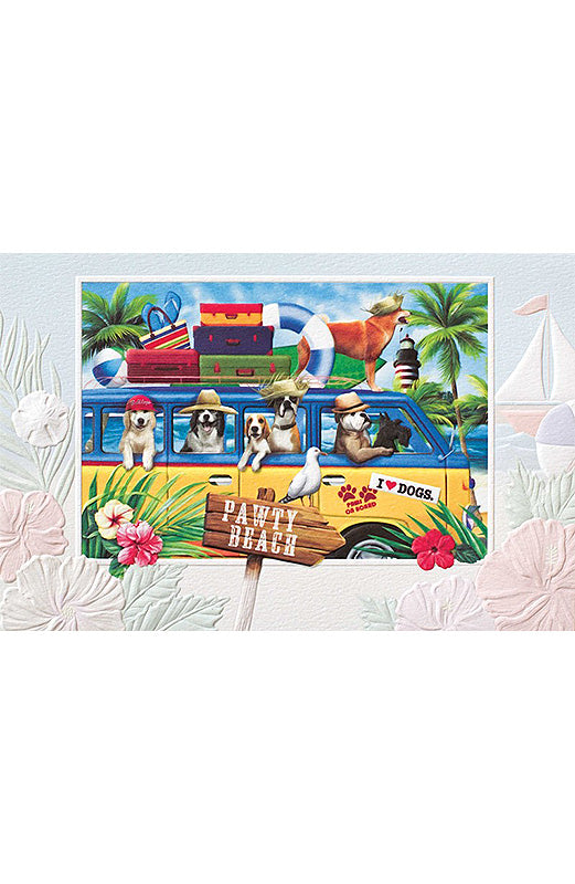 PP Birthday Card Road Trip