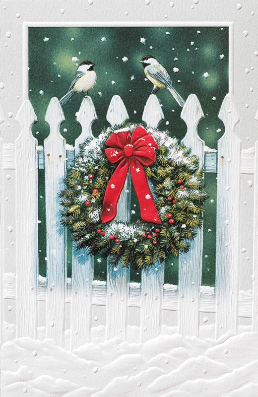 PP Christmas Card Picket Pair