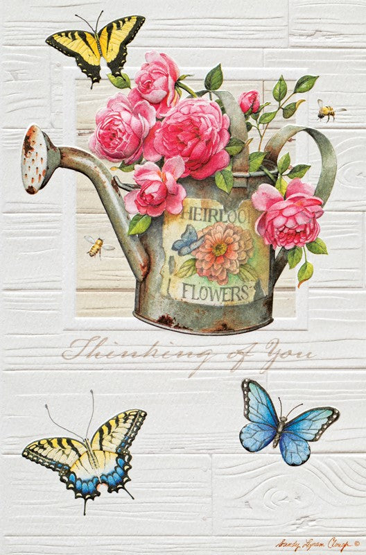 PP Get Well Card Heirloom Flower Garden