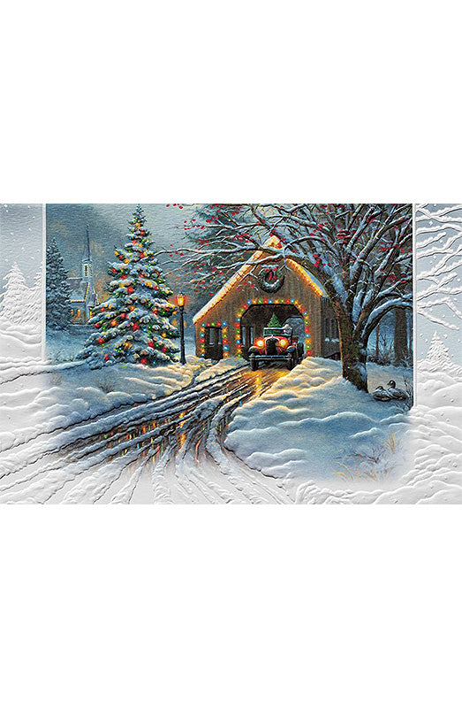 PP Christmas Card Christmas Crossing