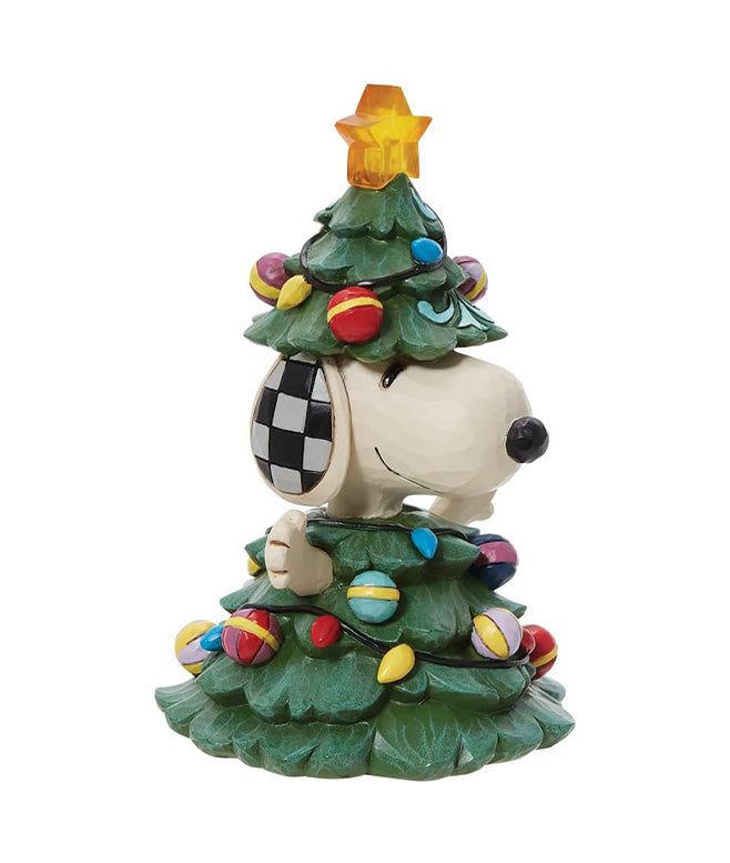 Snoopy As Christmas Tree