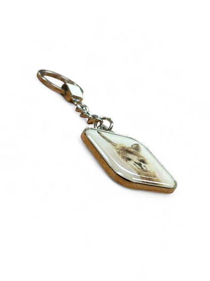 Alpaca Keychain
