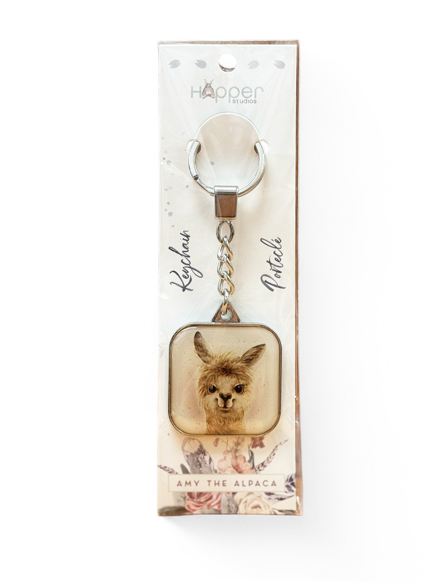 Alpaca Keychain