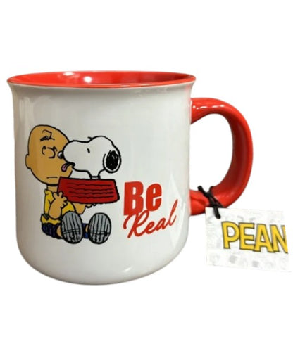 Peanuts Be Real Mug