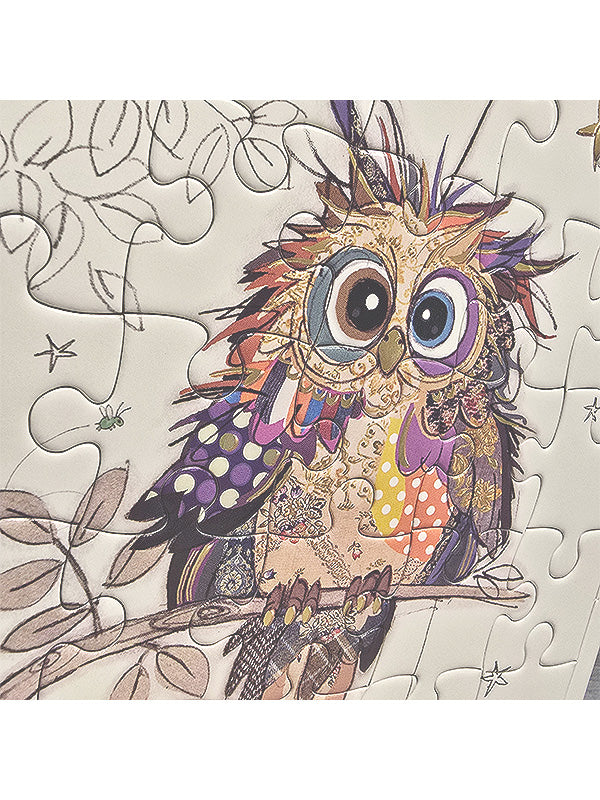 Owl Puzzle Card